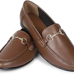 yoho Bliss Comfortable Slip On Formal Buckle Loafer for Women | Stylish Fashion Moccasins Range | Cushioned Footbed Finish | Flexible and Office Wear Shoe-picture-38
