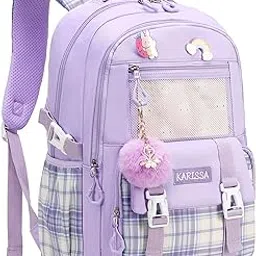 ao ali victory Laptop Backpacks 15.6 Inch Cute Kids School Bag College Backpack Large Bookbags for Women Teens Girls Student-picture-48