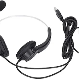 UniMarket® PC USB Headsets Call Center Headset with Microphone Plug and Play oise Cancelling Headset Stereo Headphone 330° Flexible Mic for Meeting Video Conferencing-picture-10