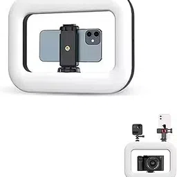 GIFTMAX YM200 Rechargeable Handheld Camera Ring Light & Stabilizer Kit – 20W LED Fill Light (2500K-8500K) for Live Streaming, Video Recording & Selfies-picture-31