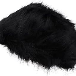 FABLOFT Women Warm Winter Russian Fluffy Faux Fur Hat Earwarmer Earmuff Cossak Ski Black-picture-14