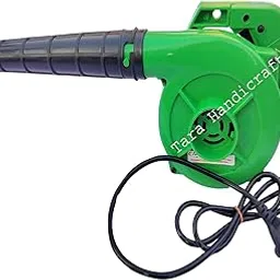 Tara Handicrafts Electric air Blower for Cleaning dust, Electric air Blower dust pc Cleaner Heavy Duty air Blower Machine 1400 RPM Speed Anti vibrate 500W Unbreakable Body for Home (Green)-image-71