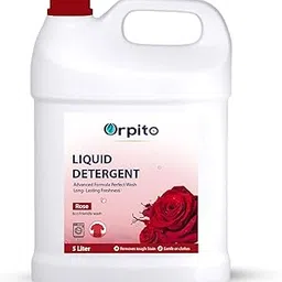 Orpito Liquid Detergent 5 L – Rose Fragrance, Tough on Stains, Gentle on Clothes, Long-Lasting Floral Freshness, Color Safe, pH Balanced & Eco-Friendly Formula for All Machines-picture-11
