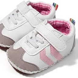 neska moda 6 to 12 Months Baby Boys & Girls Synthetic Leather Shoes,Infant Non Slip Hook & Loop Booties-BT4647-picture-25