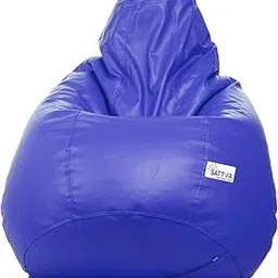 Sattva Classic Bean Bag Cover (Without Beans) XXXL Size - Royal Blue-picture-11