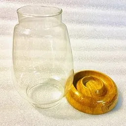 Yellow stone Surya Round Small Candle Stand for Table use Home Hotel Office RESTORENT CAFÉ USE 4 INCH with Glass Cover for Candle-picture-24