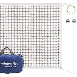 Badminton Net Sports Outdoor Indoor Fitness Badminton Pickleball Replacement Net for Backyard Beach Garden-picture-18