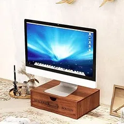 ATORSE Desk Organizer with 4 Drawers Stackable Wooden Storage Box for Home Supplies-picture-10