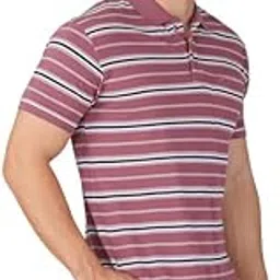 proriders Men's Cotton Rich Striped Polo T-Shirt with Pocket|Collar Tshirt|Half Sleeves - Regular Fit (Available in Plus Size)-picture-16