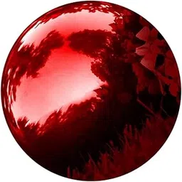 Totority Stainless Steel Gazing Ball Mirror Polished Reflective Sphere for Outdoor Garden Decoration Gem Red Lawn Orb for Chic Home Patio Accents-image-19