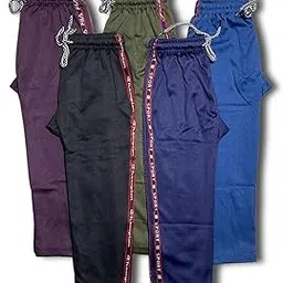 Regular Fit Pyjamas For Men with Elasticated Waistband(Pajmi-5)-picture-43