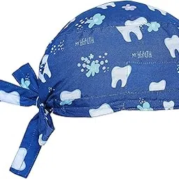 Associated Uniforms Printed Scrub Cap Unisex with Sweat Band-picture-11