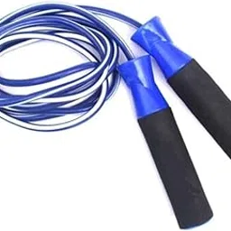 TEN-X Ball Bearing Foam Grip Skipping Rope for Exercise Workout Weightloss Training for Men Women Girls Boys, Blue-picture-13