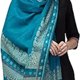 tweedle Women’s Jamawar Shawl/Stole for Winters, Blended Wool Shawl for Ladies,Large Size- (40 x 80) inches-picture-19