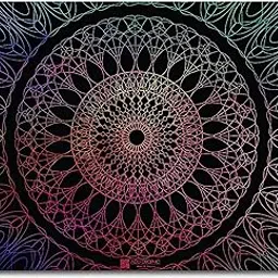 woopme® Mandala Pattern Mouse Pad Anti Skid Gaming Mouse Pad for Office Home Desktop Laptop Computer Accessories Kids Boys Girls (24 x 20 CMs)-picture-24