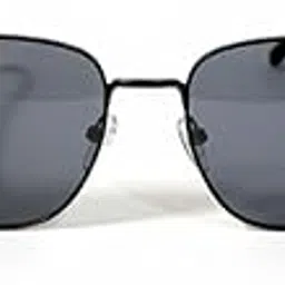 Eyedash™ | Premium Square Golden Metal Sunglasses for Men & Women | Spring Hinge | Double Bridge | Polarized | UV400 Protection-picture-41