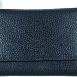 sa-cuero Ladies Genuine Leather Wallet/Purse/Clutch with Snap Button, RFID Blocking Card Holder, European Union Standardized (Black)-picture-17