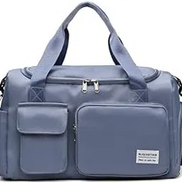 areo Duffle Bag (New) (Duffle with Shoe Compartment, Blue-picture-30