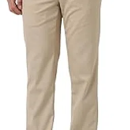 peter england Men's Everyday Woven Formal Trouser image 1