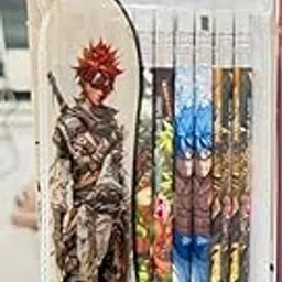 Nuttie Mechanical Pencils with Anime Character Design, 10 pencils image 1