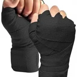 Boxing Hand Wraps, Black, Professional Training and Protection Gear, 2-Pack-picture-13