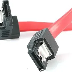 12" Right Angle SATA Cable image 1