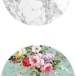 Merishopp 2X Waterproof Non-Slip Round Table Cover Tablecloth Home Decor 120cm/48''-picture-28