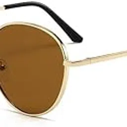 karsaer Classic Round Sunglasses for Women Men Stylish Shades Small Frame Sun Glases E1244-picture-46