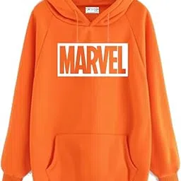 SXV Style Marvel Printed Baggy Hoodie-image-12