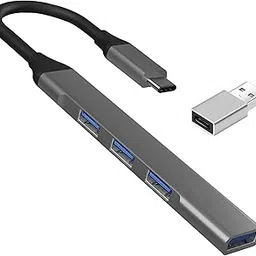 ENTWINO C Type USB Hub with 4 Ports, 1 Port USB 3.0 & 3 Ports USB 2.0, Free C Type to USB OTG, Compatible for Laptop, Desktop Computer, Pen Drive, Mobile, Camera, Web Cam, Mouse, Keyboard, Tab, etc-image-93