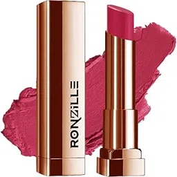 RONZILLE RC Natural Colored Long Stay Matte Lipstick l Stick Lipstick (dusty red)-picture-27