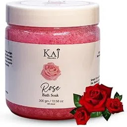 100% Natural Rose Epsom Bath Salt 300g | Infused with Pure Rose Essential Oil & Vitamin E | Relaxing Foot Soak, Muscle Relief, Sleep, Stress Relief | Aromatherapy Spa for Women & Men-picture-12