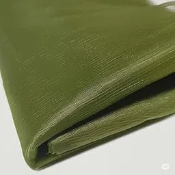 Olive Net For Multi Purpose Uses - 1pc Olive Net, 2pc Hooks & 1pc Ribbon For Decoration, Costumes, Gift Packing, Wall Background | Transparent Cabana Tent Decoration Net Backdrop-picture-67