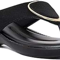 khadim's Wedge Heel Slip On Sandal for Women-picture-50