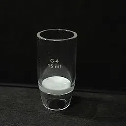 ICHEM BOROSILICATE GLASS GOOCH CRUCIBLE WITH SINTERED DISC. CAPACITY 15 ML. G-4 GRADE. ONE UNIT-picture-12