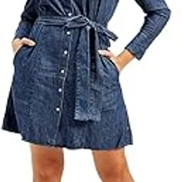 levi's Women's Cotton A-Line Knee-Length Dress-picture-32