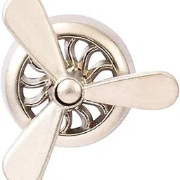 knighthood Airplane Propeller Lapel Pin Suit Collar Brooch for Unisex (Silver)-picture-32