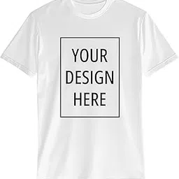 peppyzone Customised T Shirt for Men & Women | Cotton Unisex Personalised Photo & Text Printed Customized Tshirt | Custom Printing T-Shirt with Name, Logo, & Design-picture-27