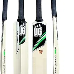 UG Sports Lightweight Poplar Willow Wooden Practice Cricket Bat with Hard Tennis Ball | Enhanced Grip & Power Shots | Ideal for Practice & Matches | for Junior (Green, Size - 3)-picture-64
