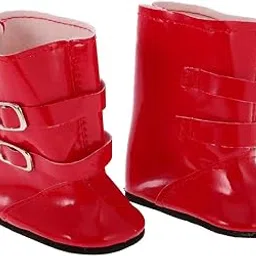 Fashion My Day Strap Buckle Boots Shoes Accessories for 18inch American Dolls Red | Modern | Clothes & Accessories | Dolls-picture-34