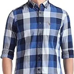 u.s. polo assn. Men's Cotton Slim Fit Shirt-picture-40