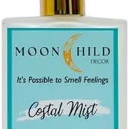 MoonChild Décor SPRAY 50ml - Coastal Mist Room & Linen Fragrance | Long Lasting Air Freshener | Home Perfume | Eliminates Odors | Transparent Beige-picture-19