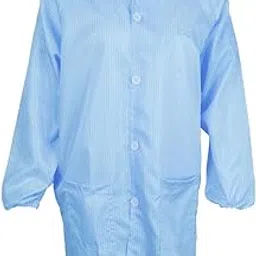 loom tree ESD Anti-Static Premium Lab Jacket Coat Women Medical Clothing Blue S-picture-21