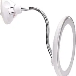 FABLOFT Flexible Gooseneck LED Makeup Mirror 10x Magnifying for Vanity Mirror Travel-image-11