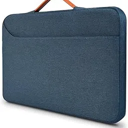 Dynotrek Marter 15.6 inch Laptop Sleeve Case Cover Pouch with Handle Hand Bag Compatible for Most 15"/16" Computer Dell Lenovo HP Asus Acer Chromebook MacBook Pro (Denim Blue) image 1