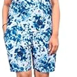 RADEEFA Fashions_Dream in Color: Stylish Poly Cotton Nightsuits for Cozy Night Suit Set for Women Night Dress, Lounge Wear,Printed Top and Shorts Set for Women Nightwear-image-7