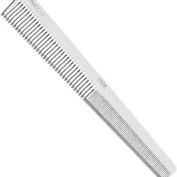 VEGA PROFESSIONAL Barber Comb, (Carbon Anti-Static White Line Hair Comb), (VPMCC-16)-image-48