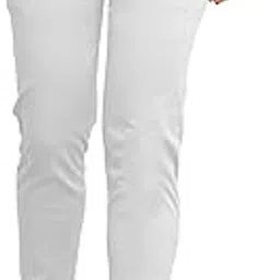 prince.x Cotton Lycra Half-Elasticated Waistband Casual Pant for Women's Ankle Length Regular fit Trouser Straight Fit Stretchable Solid Pants for Formal,Office,Casual-picture-32