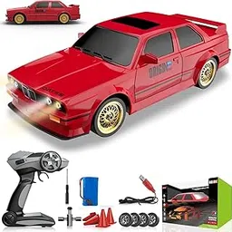 Remote Control Cars 1:16 Scale RC Drift Car 2.4Ghz 30KM/H High Speed 4WD RTR Racing Car with Drift Tires LED Lights RC Sport Cars Toys for Adults Boys Girls Kids Gift(Color As Per Stock)-picture-50