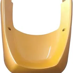 Front Bike Led Lower/Lowercover/Lower Cover Jubilant Yellow for Pleasure Plus-picture-11